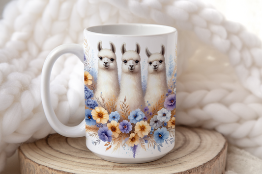 Flower! Llamas!